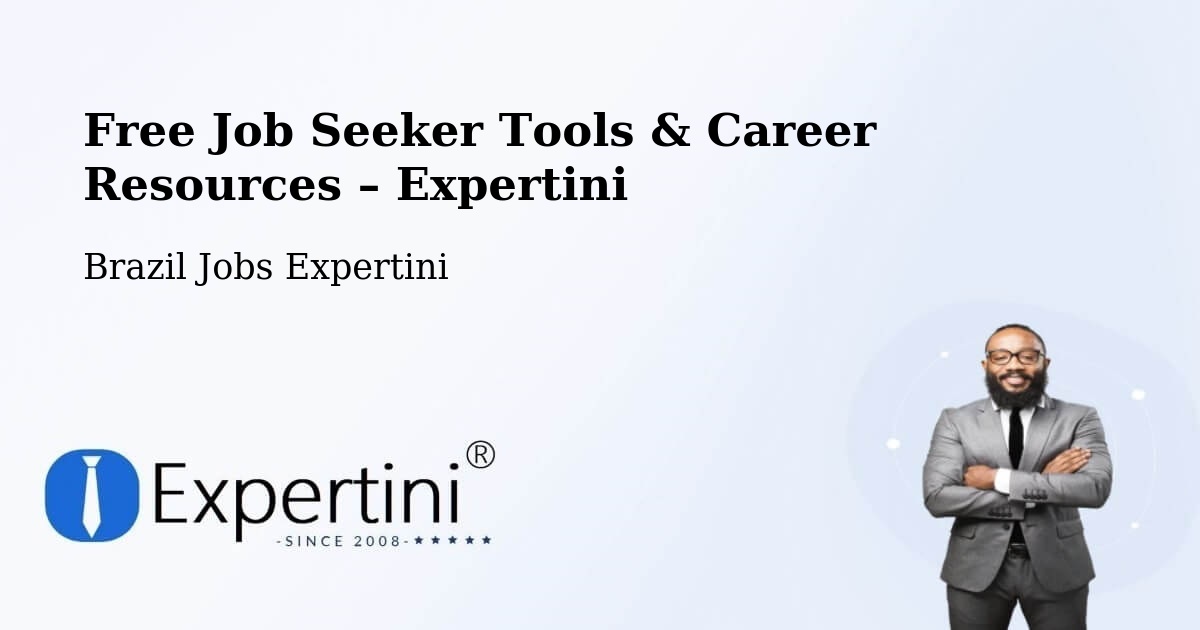 Free Job Seeker Tools & Career Resources – Agudos Do Sul - Agudos Do Sul, Brazil Jobs Expertini